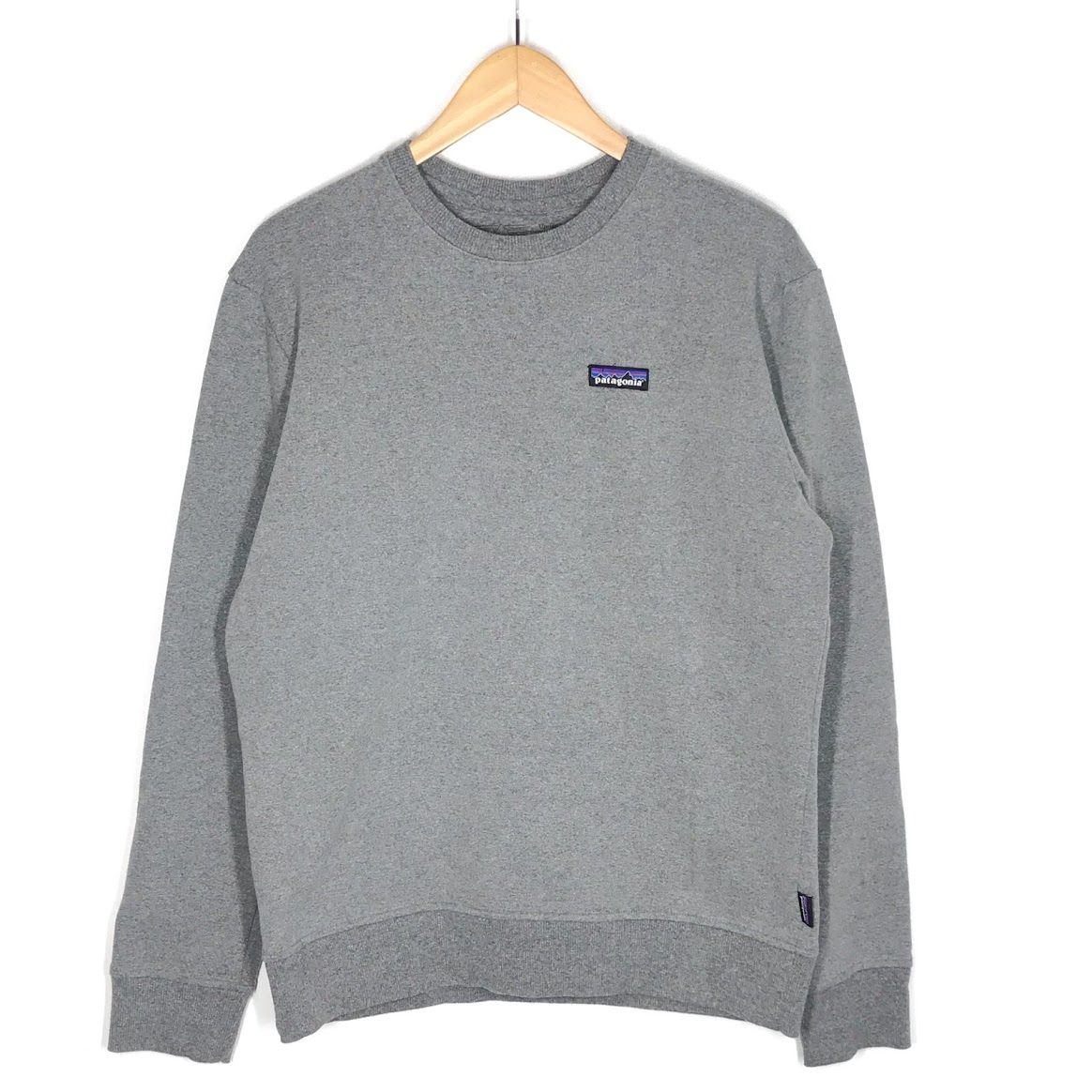 パタゴニア グレー スウェット 倉吉店】 中古 patagonia | パタゴニア スウェット P-6 Label Uprisal