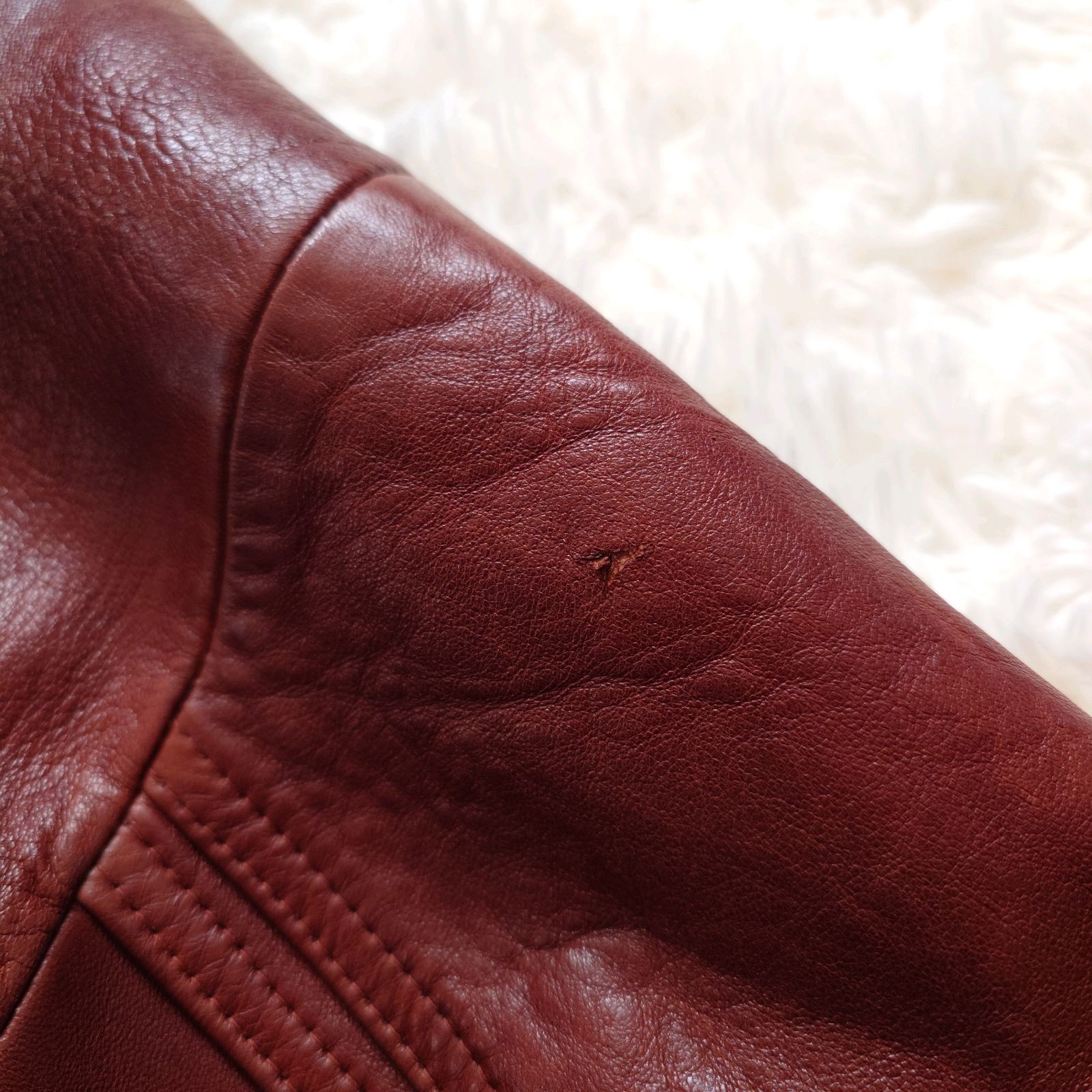 割引 ジャンニバレンチノ Y2K 90s 短丈 レザージャケット ボンバー