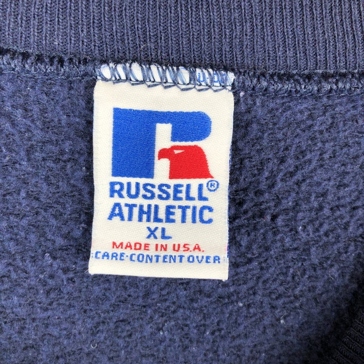 古着 90年代 ラッセル Russell ATHLETIC チェック柄 カレッジスウェットシャツ トレーナー USA製 メンズXL相当 ヴィンテージ/eaa596932 古着 90年代 ラッセル Russell ATHLETIC チェック柄 カレッジ