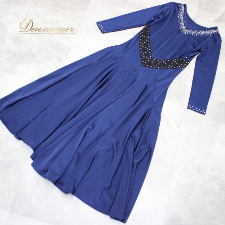 社交ダンス 衣装 スタンダード ドレス ワンピース レッスンウェア