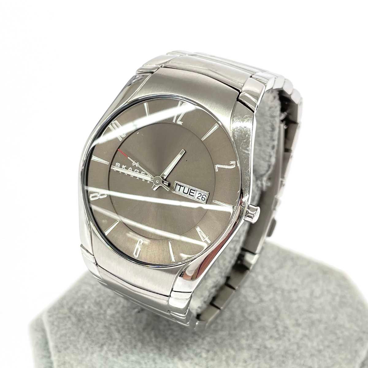 Skagen スカーゲン 腕時計 クォーツ SS/コマ付き 531XLSXM1 シルバー