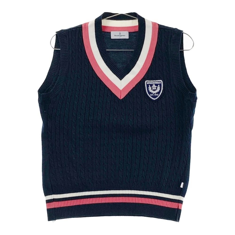 サイズ：L MUNSING WEAR マンシングウェア SL5035 Vネック ニット