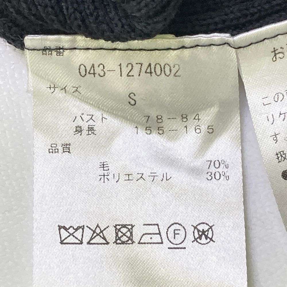 サイズ：S ST ANDREWS セントアンドリュース ニット トップス ブラック