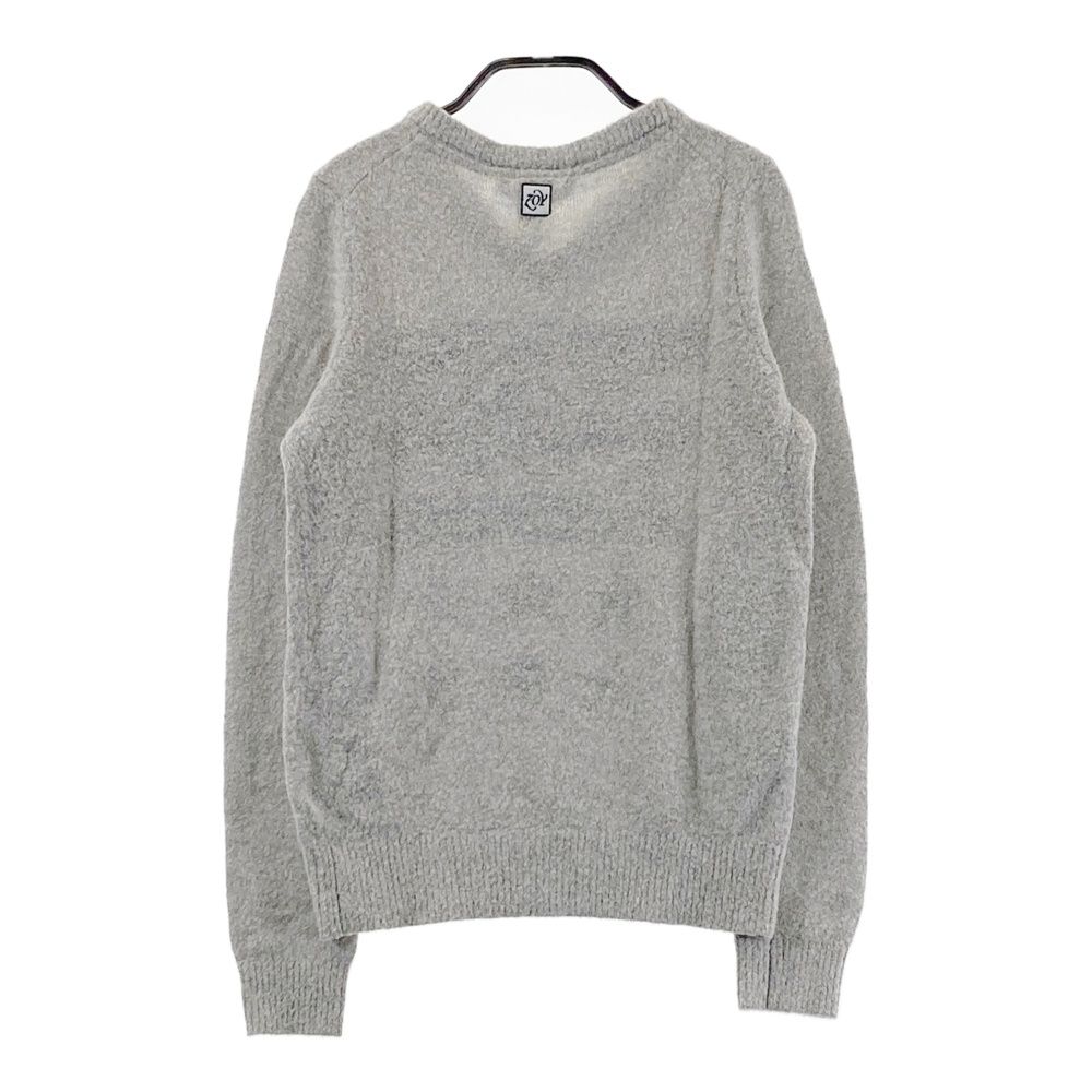 サイズ：36 ZOY ゾーイ Vネック ニットセーター グレー系
