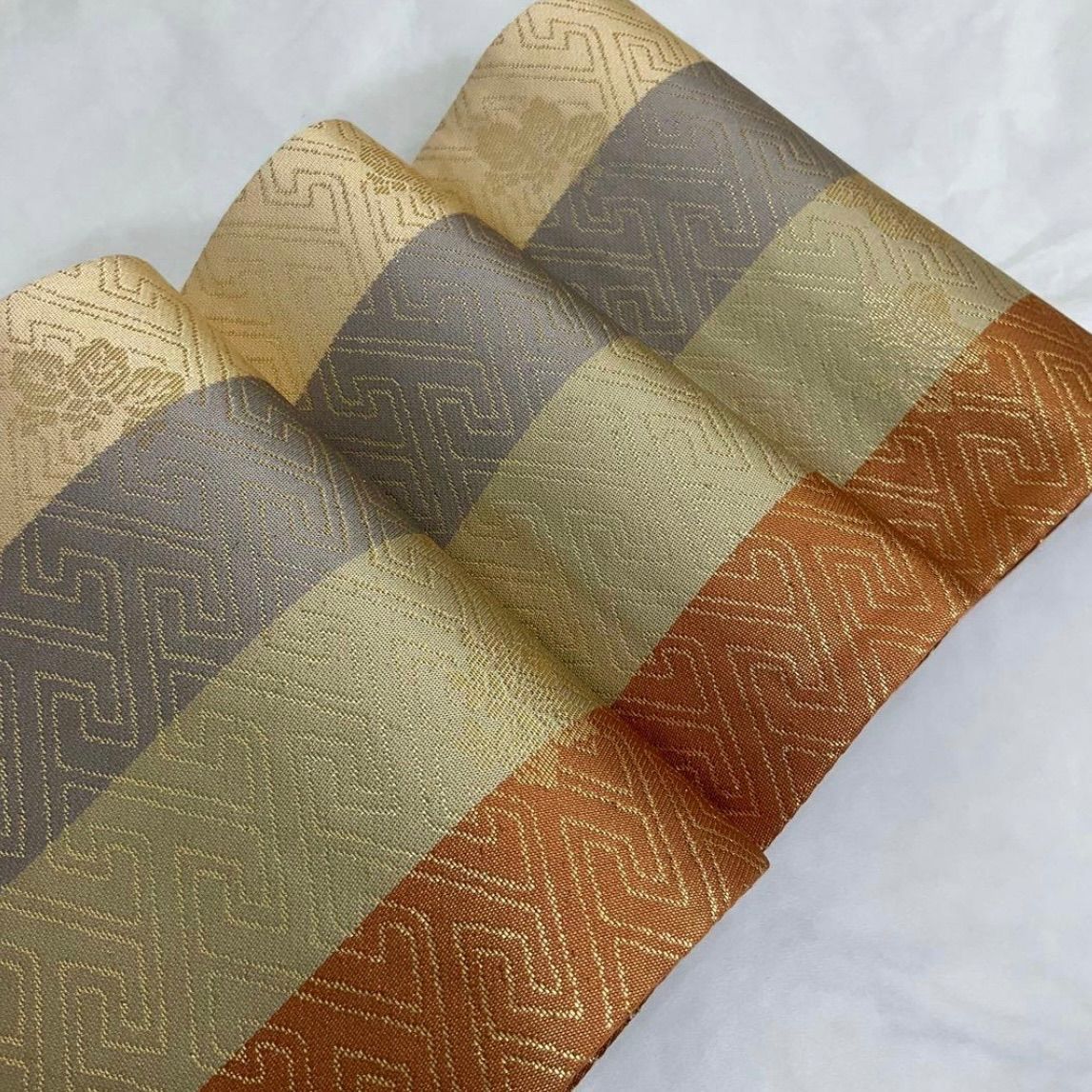 ○kimonoarisa○未使用同然○最高級西陣織○唐織○手織り○正絹