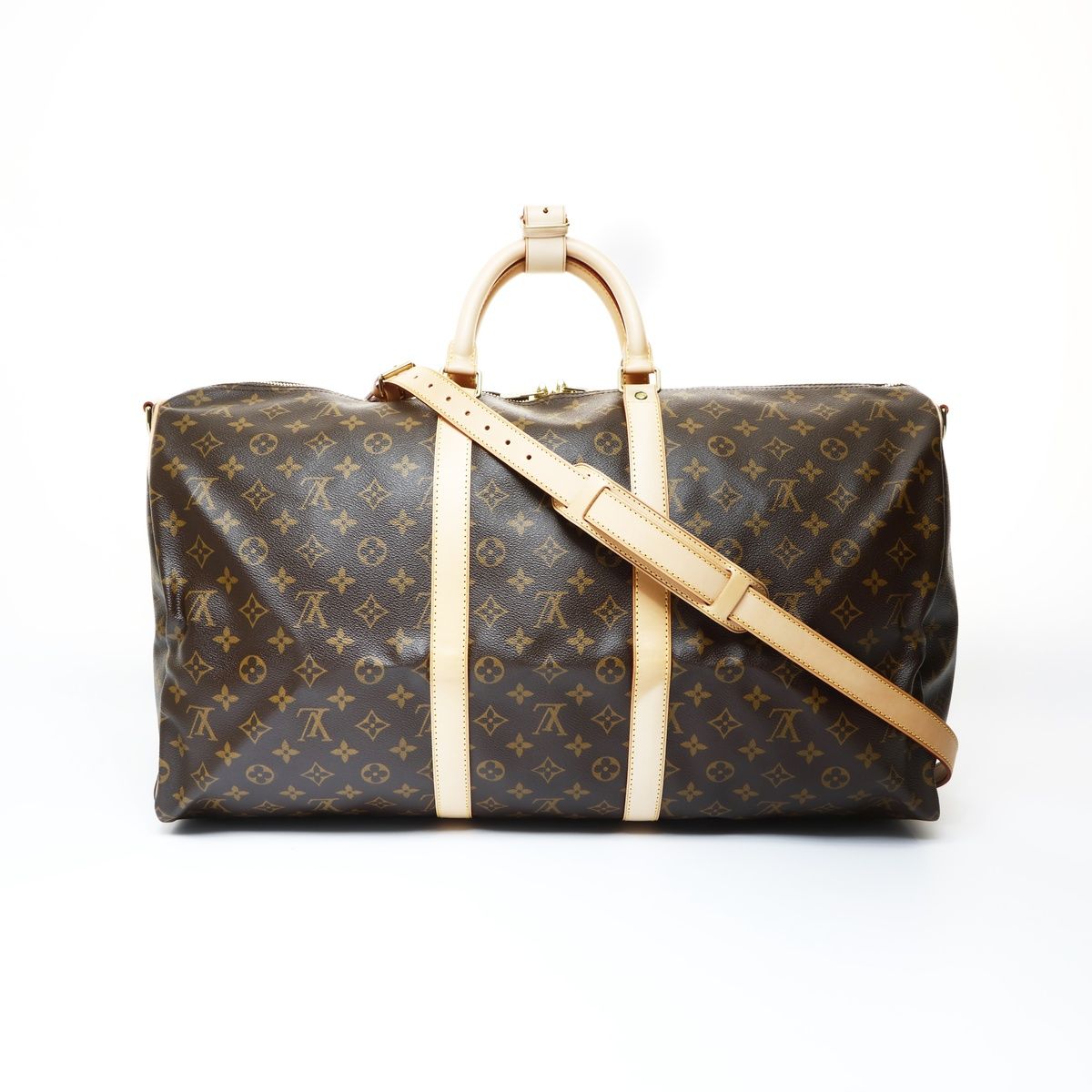 LOUIS VUITTON ルイ ヴィトン ボストンバッグ 2003年製 モノグラム キーポル バンドリエール 55