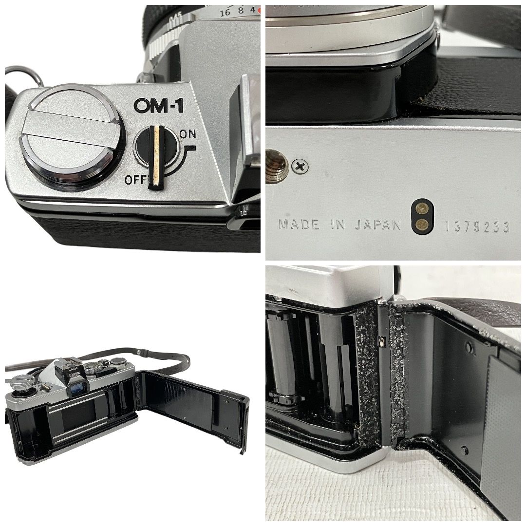 OLYMPUS OM-1 1:1.8 50mm レンズつき フィルム カメラ オリンパス 一眼