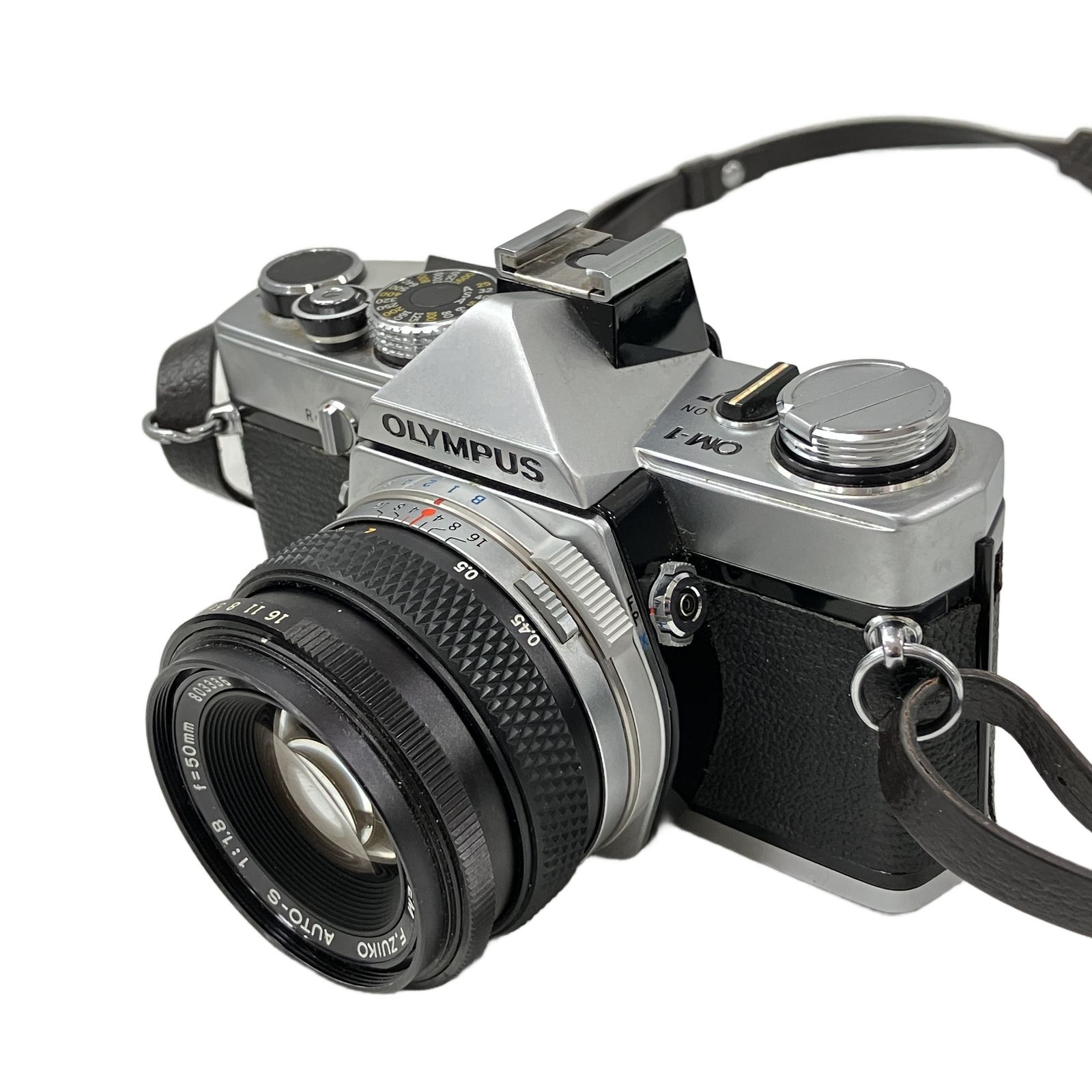 OLYMPUS OM-1 フィルムカメラ【中古/ジャンク品】 OLYMPUS OM-1 35MM FILM SLR CAMERA W/ ZUIKO 50MM F/1.8 LENS - NO
