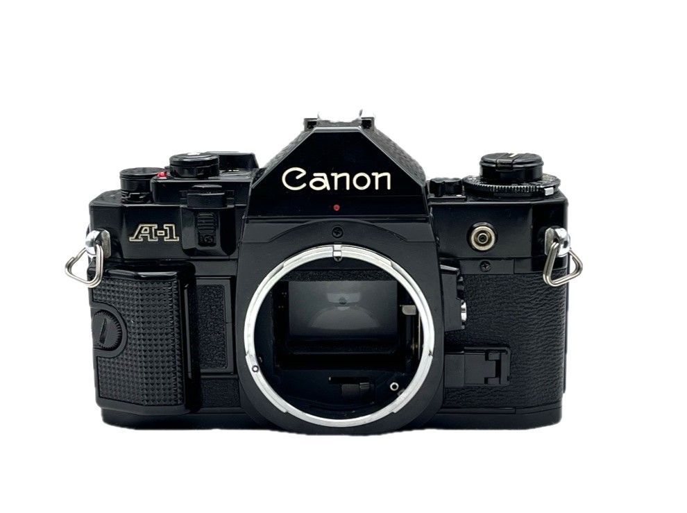 ▽Canon キャノン A-1 一眼レフカメラ レンズ35㎜～70㎜F3.5 現状品
