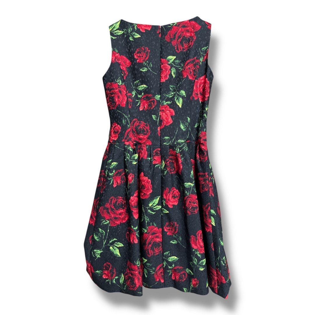 M'S GRACY エムズグレイシー バラ柄 ワンピース ノースリーブ 花 M'S GRACY エムズグレイシー バラ柄 ワンピース ノースリーブ 花