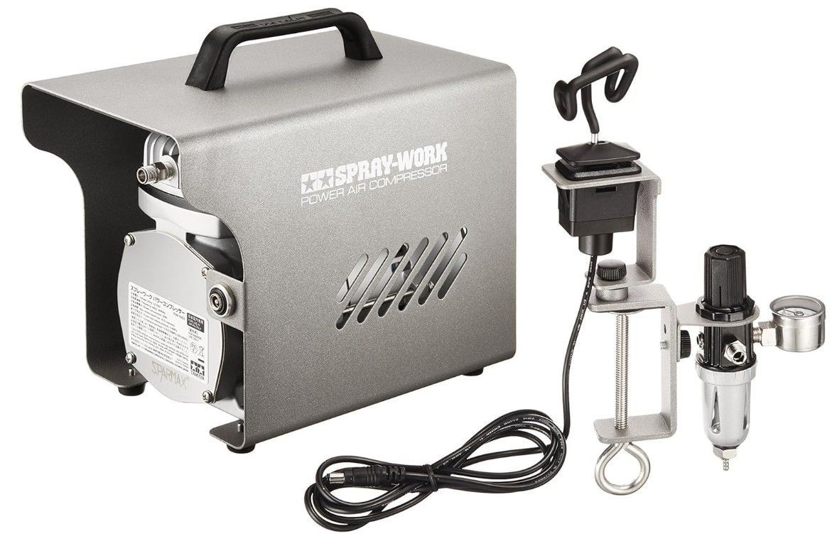 タミヤ スプレーワーク パワーコンプレッサーNo. 74553