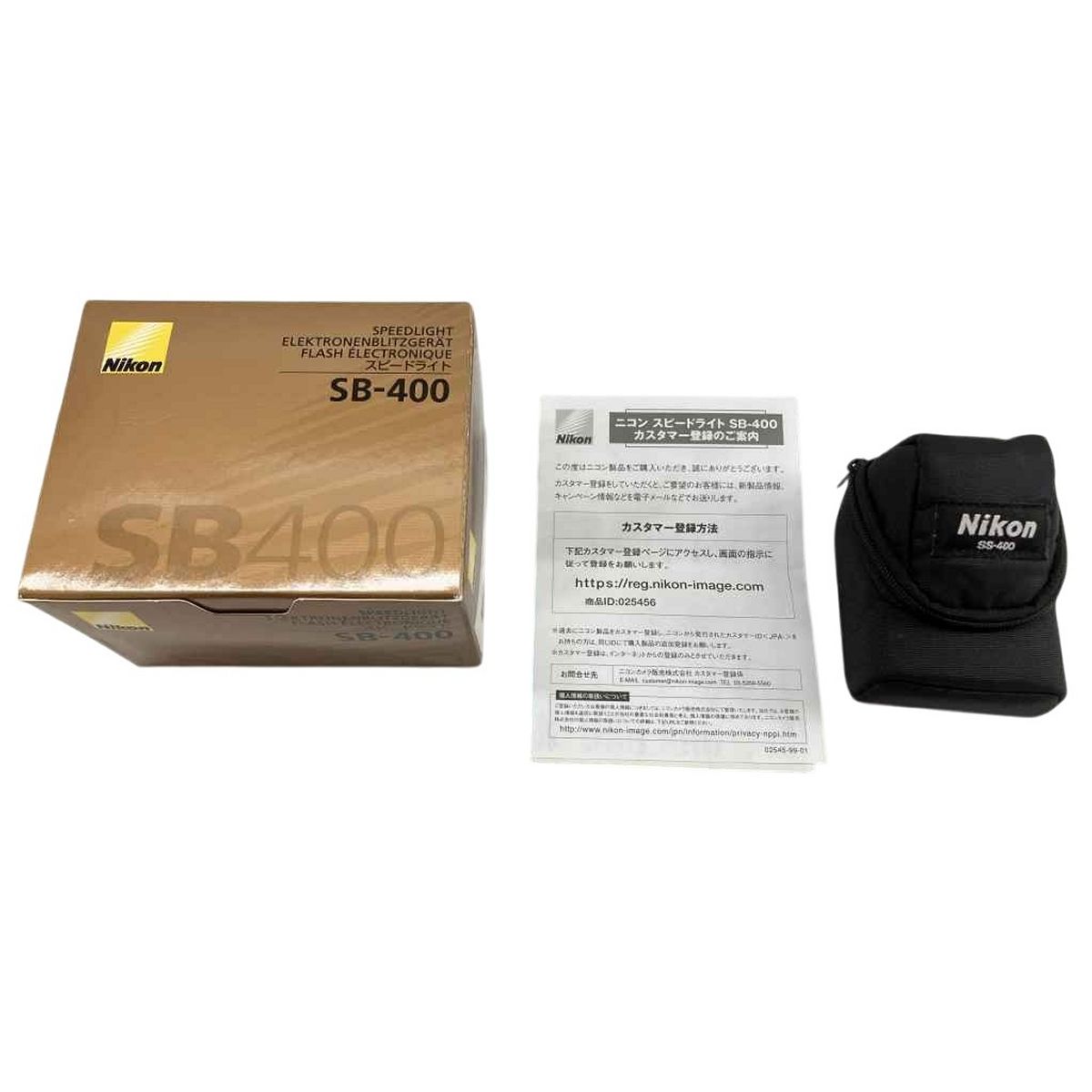 Nikon SB 400 スピードライト ストロボ カメラ ニコン