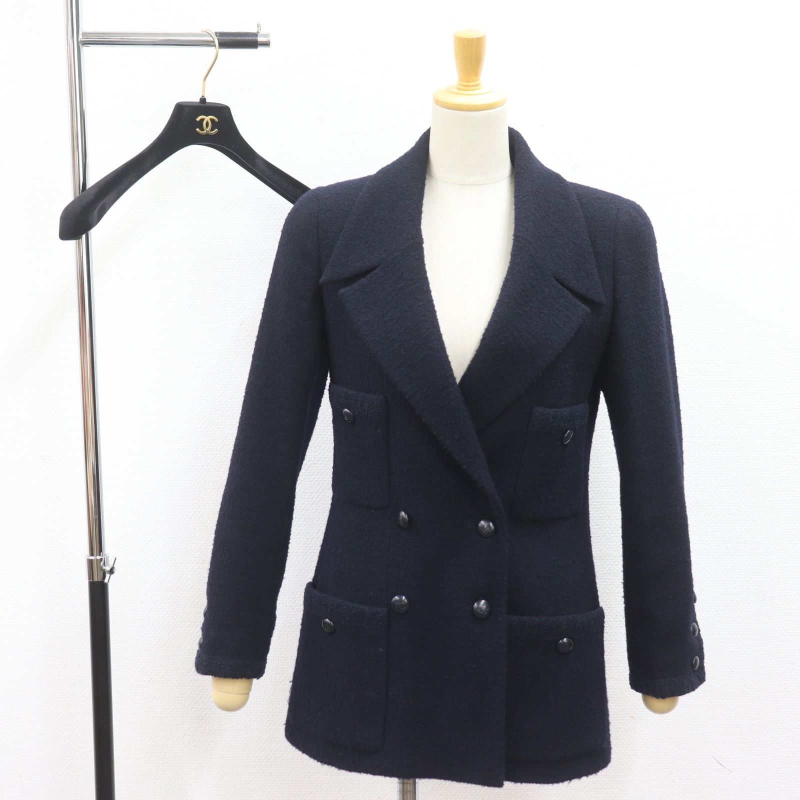ITVY70FPVBIW CHANEL シャネル ココボタン 97C ウール ジャケット