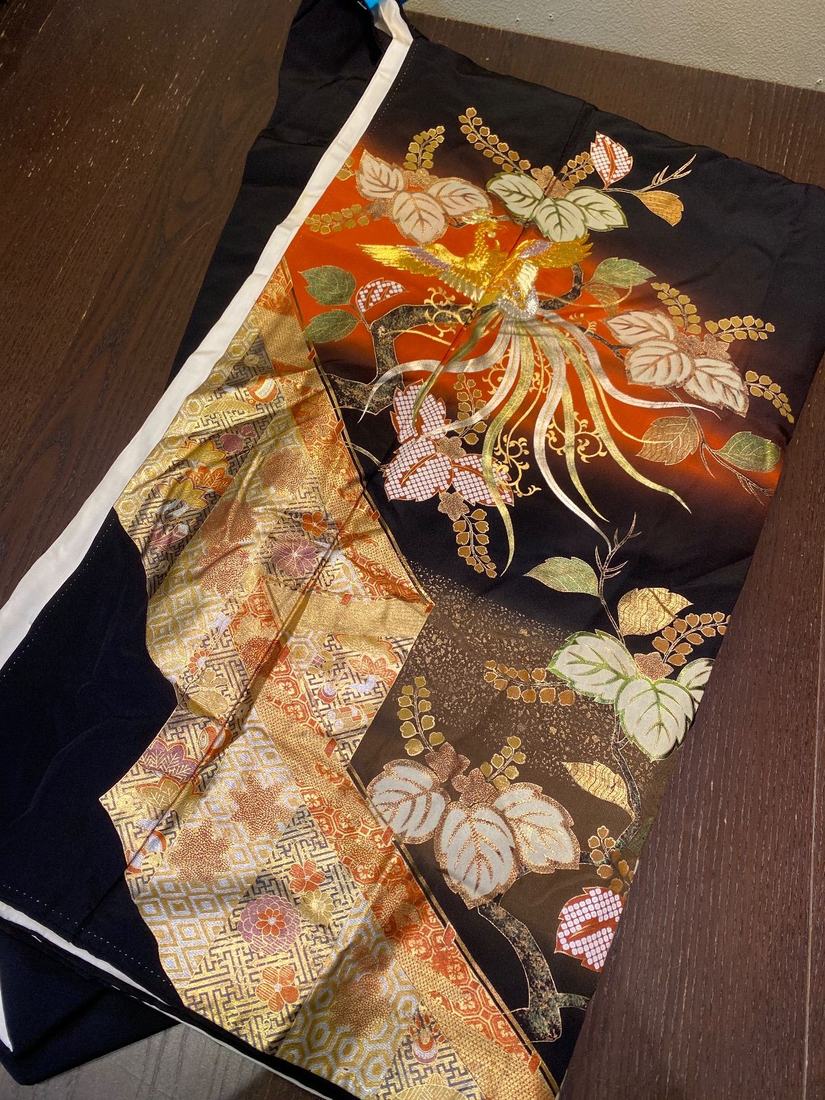 まとめ売り】正絹留袖5枚 リメイク素材 ハンドメイド向け - メルカリ