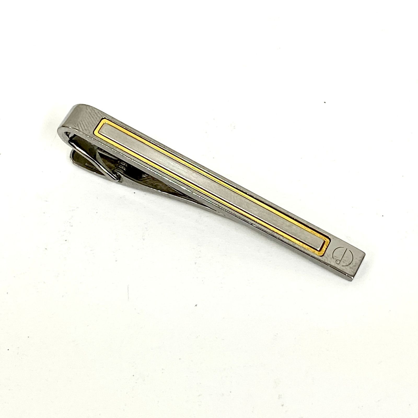 dunhill ダンヒル タイピン ネクタイピン シルバー×ゴールド - メルカリ