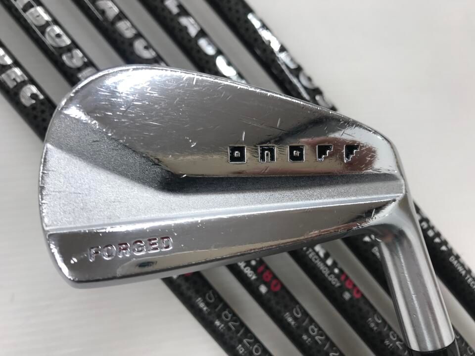 グローブライド ONOFF FORGED KURO 2019 SHINARI i 80 Sフレックス アイアンセット 最短