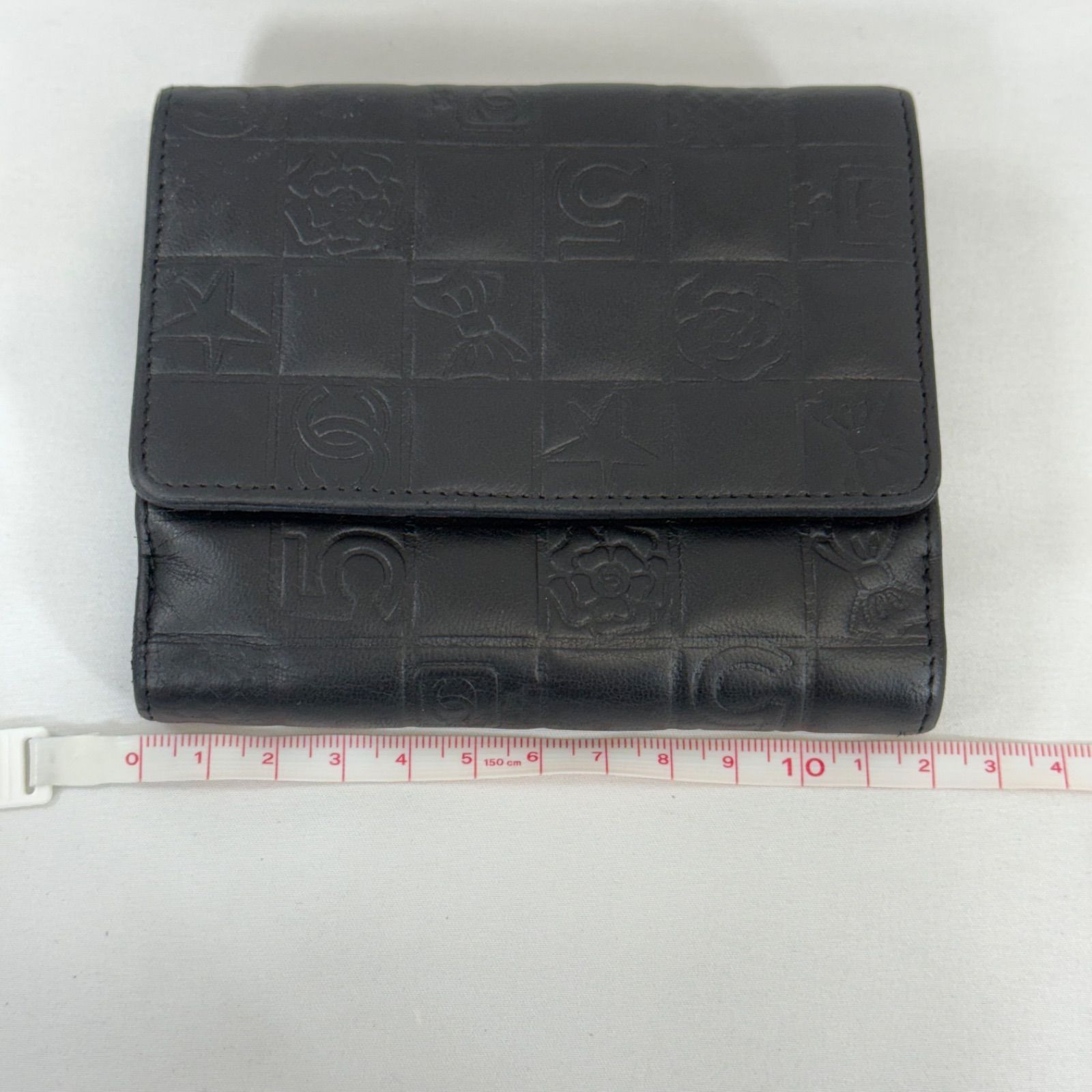 人気・美品】 CHANEL シャネル アイコンライン ラムスキン ココマーク