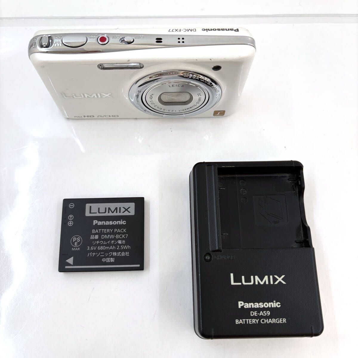 パナソニック】Panasonic LUMIX DMC-FX77 コンパクトデジタルカメラ ＋