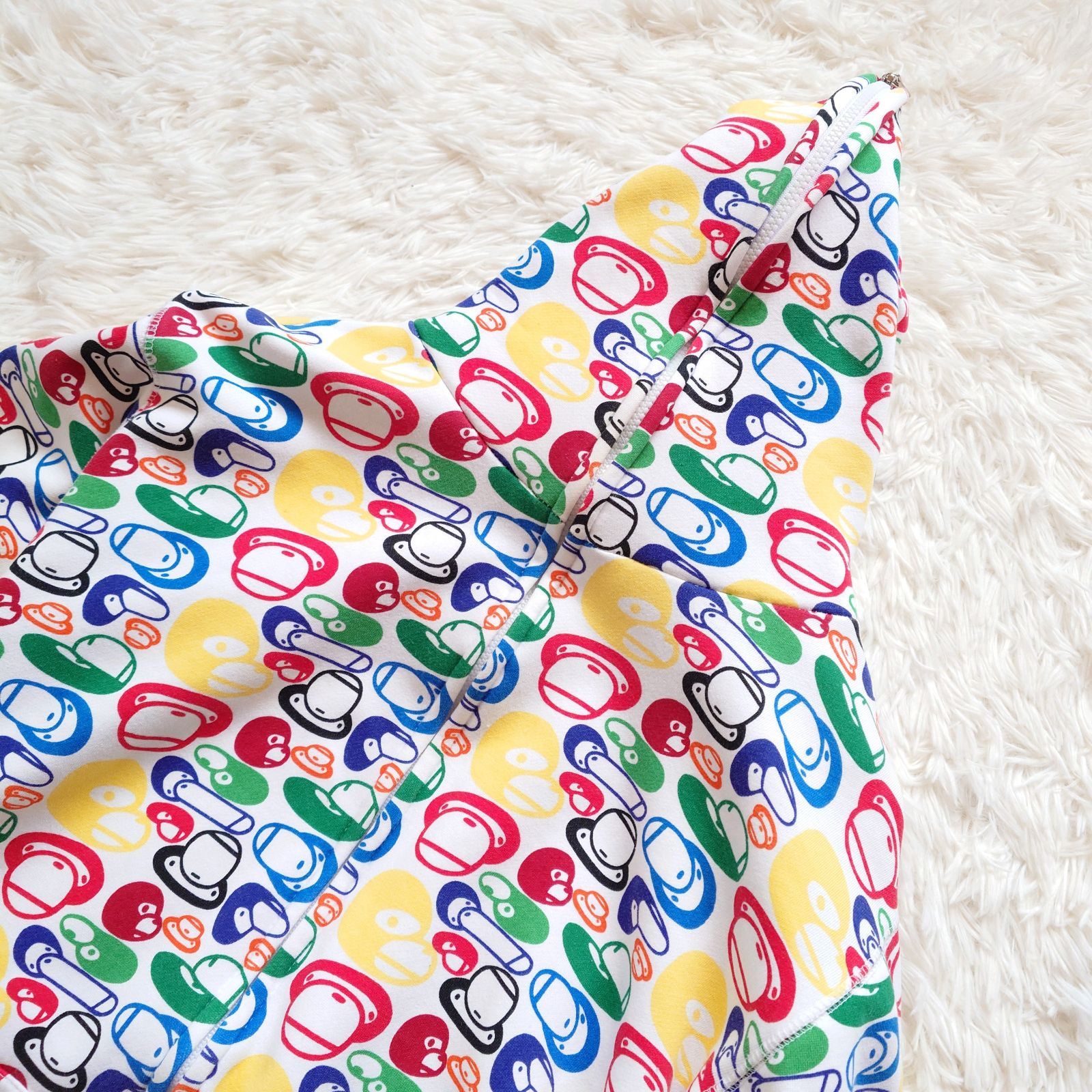 希少 A BATHING APE アベイシングエイプ BAPE milo マイロ フルジップ