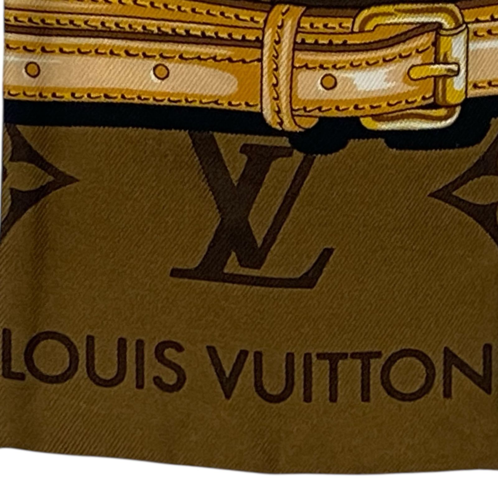 極美品 LOUIS VUITTON ルイヴィトン ツイリー スカーフ バンドー