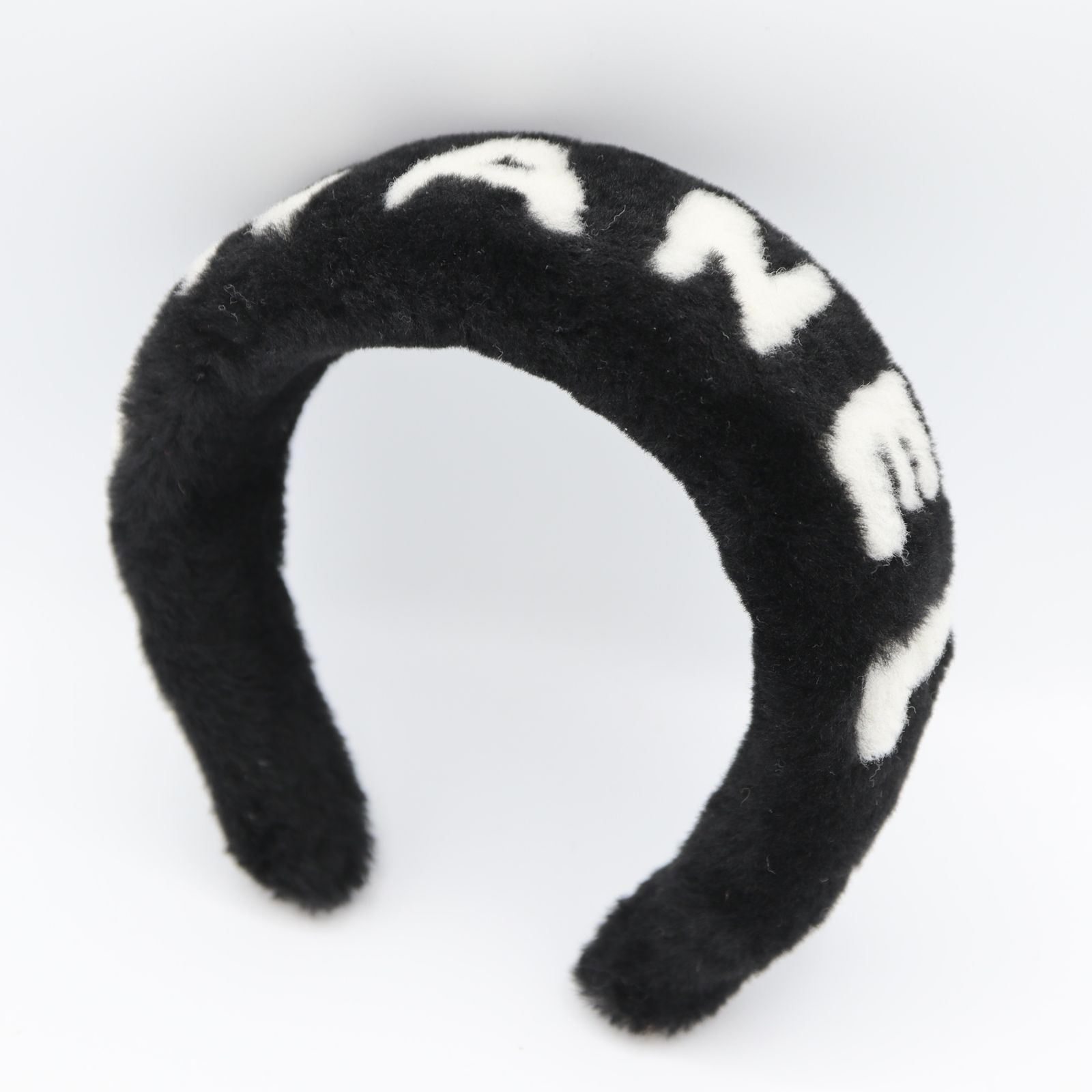 CHANEL シャネル カチューシャ ヘアバンド ヘアアクセ ロゴ ブラック