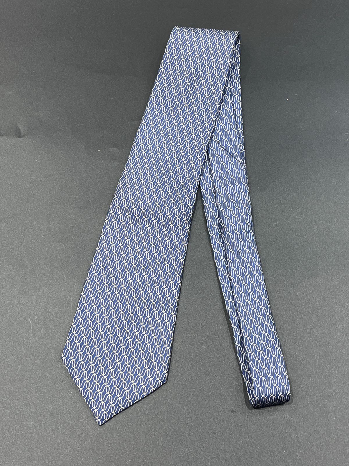 クリスチャンディオール ネクタイ青 B25111466 - メルカリ