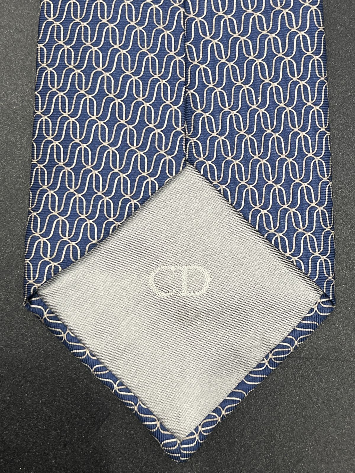 クリスチャンディオール ネクタイ青 B25111466 - メルカリ