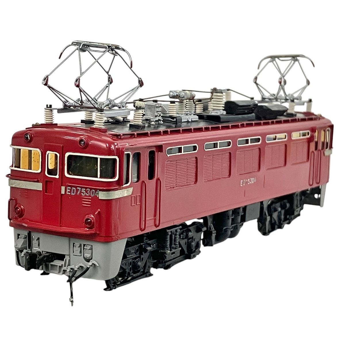 宮沢模型 ED75 電気機関車 完成 鉄道模型 HO 中古 訳あり Y10669895