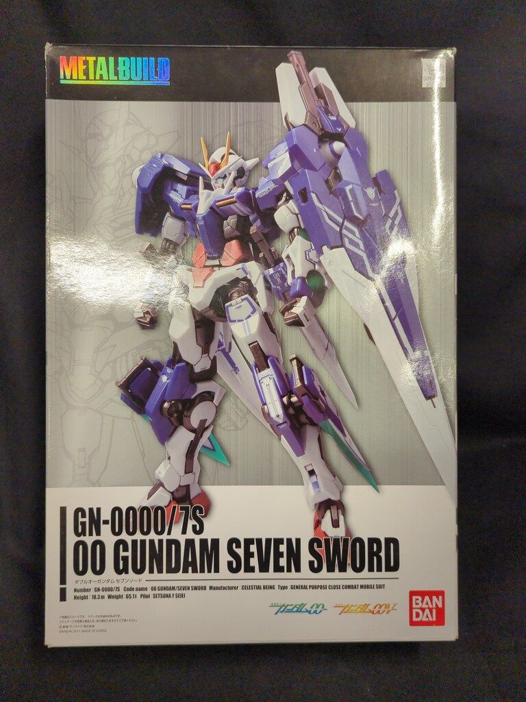 BANDAI METAL BUILD ダブルオーガンダム セブンソード - メルカリ