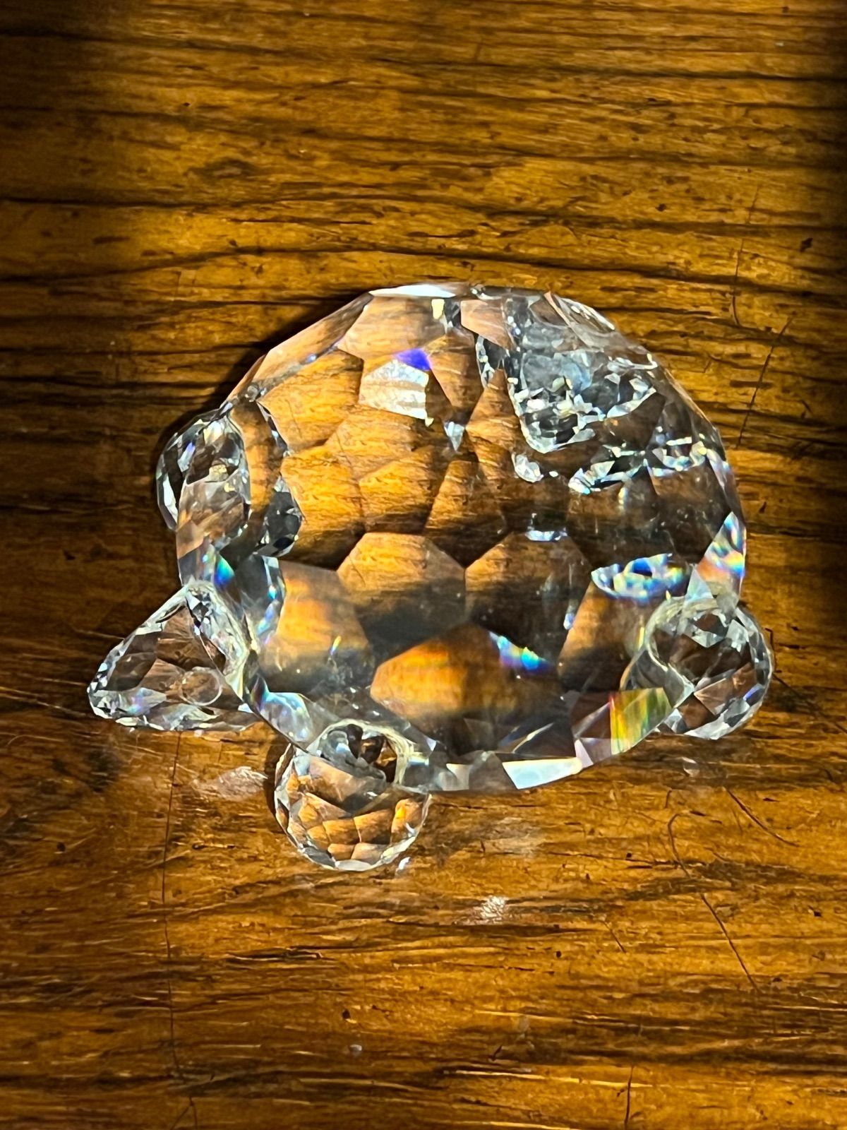 SWAROVSKI/スワロフスキー 亀・アヒル オブジェ・置物 キズ2個セット