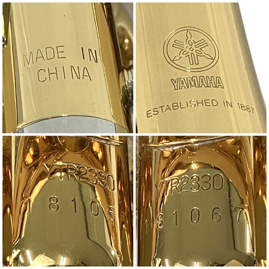 YAMAHA YTR-2330 トランペット ケース付 中古 Y10618240 - メルカリ