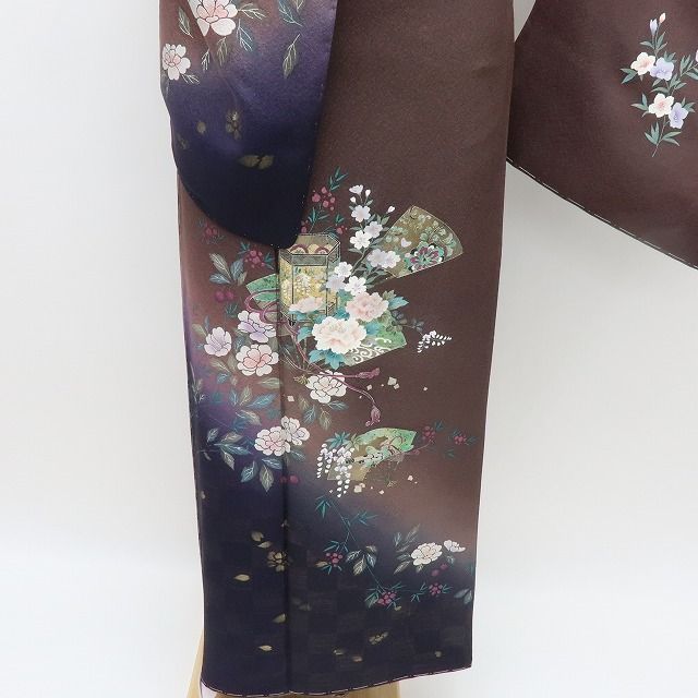 六花-RIKKA- 新品 さが美謹製 正絹 牡丹 桜 鼓 扇 仕付け糸付 トール