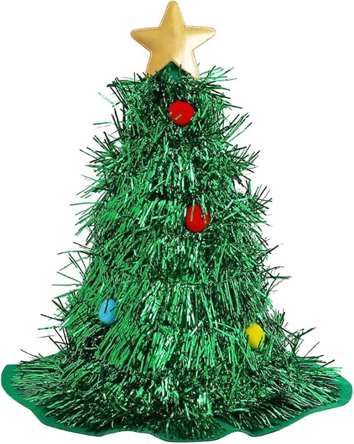 Thumbnail of FUPUTWO Christmas Tree Event Hat Costume Hat Headwear Cosplay Party (Green)
