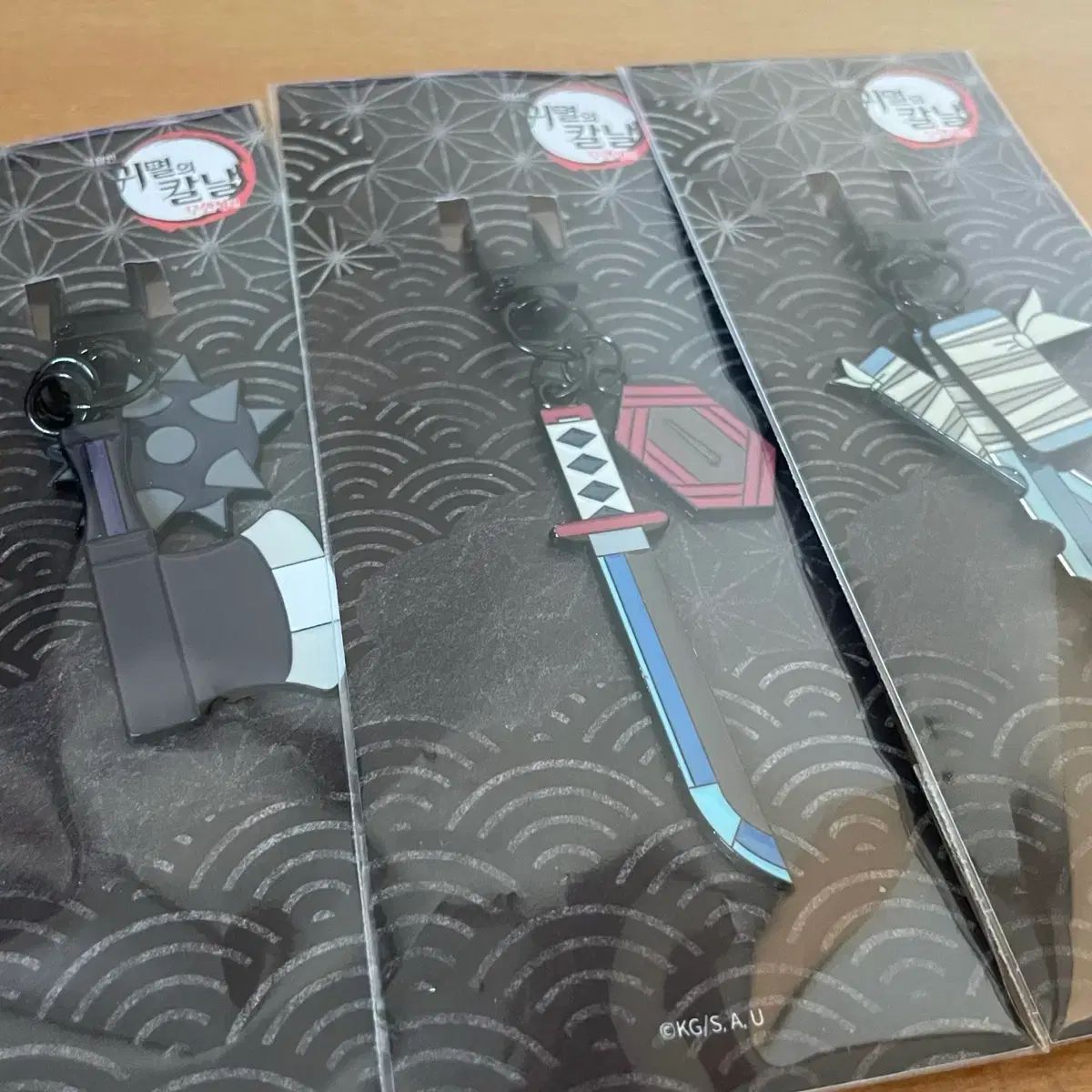 MEGABOX 鬼滅の刃 日輪刀 キーホルダー (3個 まとめ売り) - メルカリ