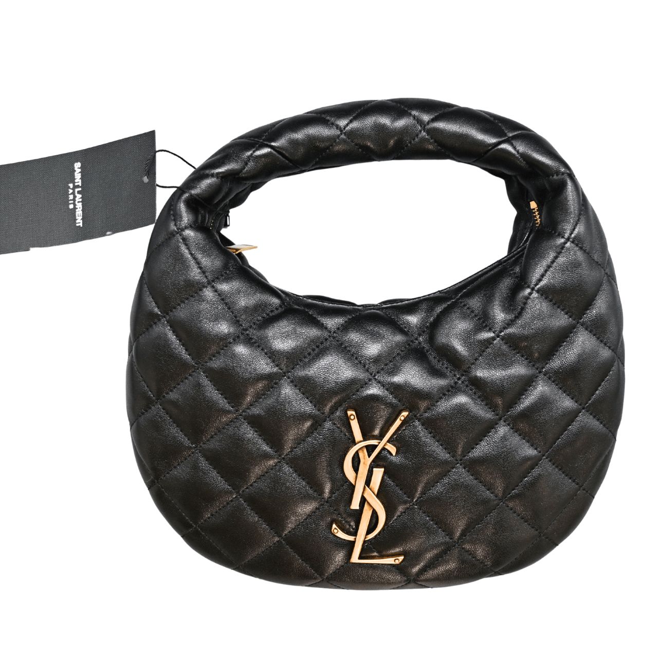 SAINT LAURENT サンローラン イカリーノ レザー ハンドバッグ 