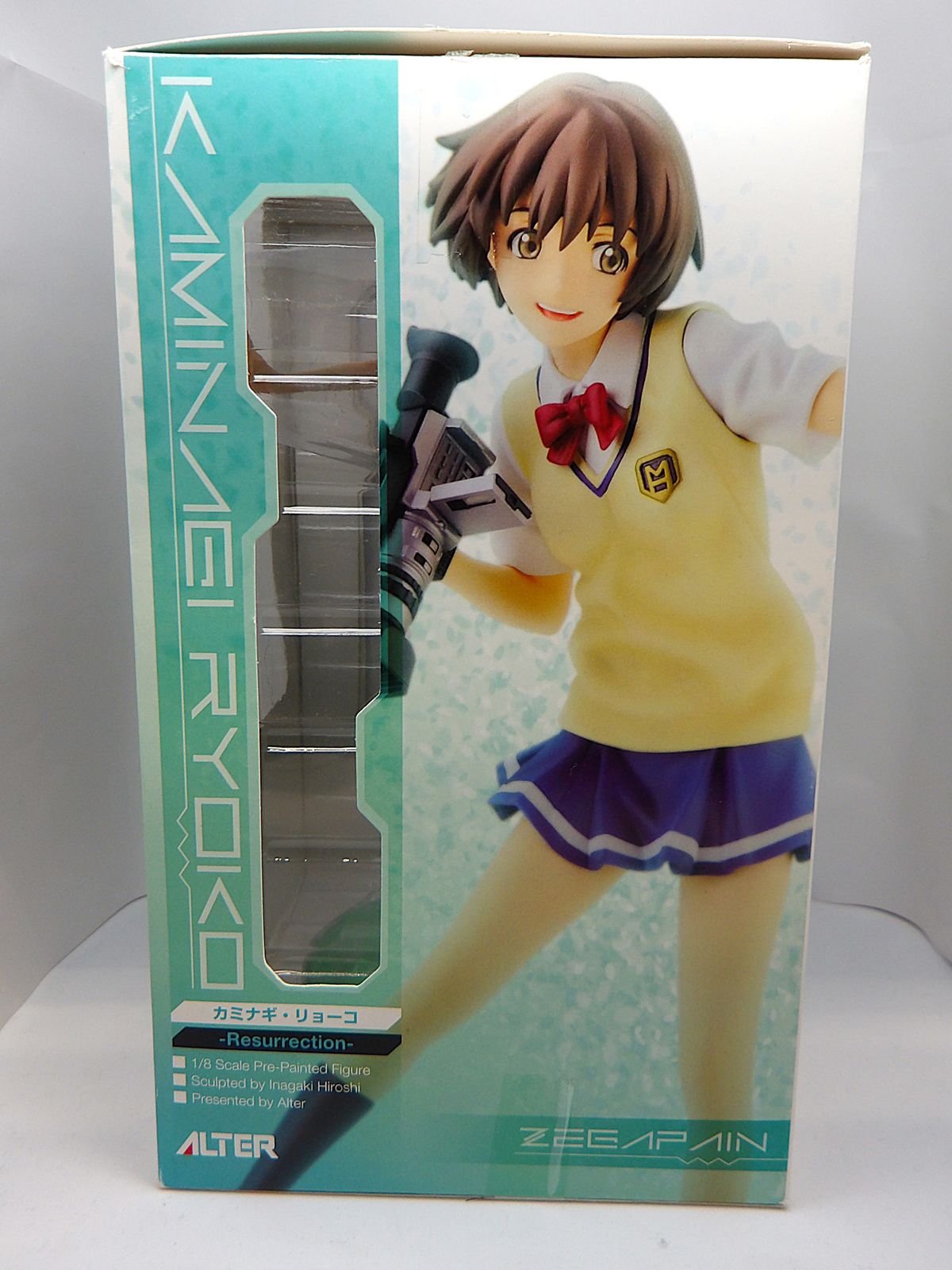 【中古品 】　アルター ゼーガペイン カミナギ・リョーコ ➕ ROBOT魂 中古】 ゼーガペイン カミナギ・リョーコ Resurrection 1/8 フィギュア