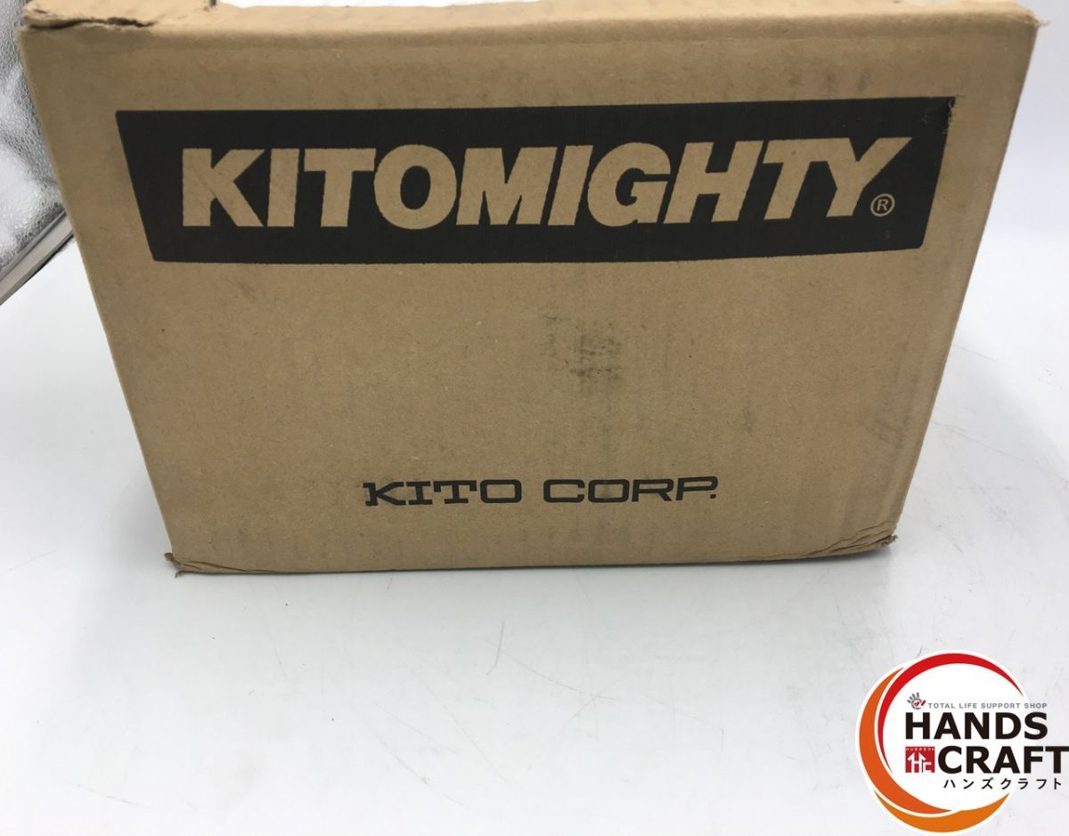 KITO キトー CB 010 チェーンブロック キトーマイティ M 3形 手動 定格荷重1 0 t 揚程2 5 外箱ダメージ有