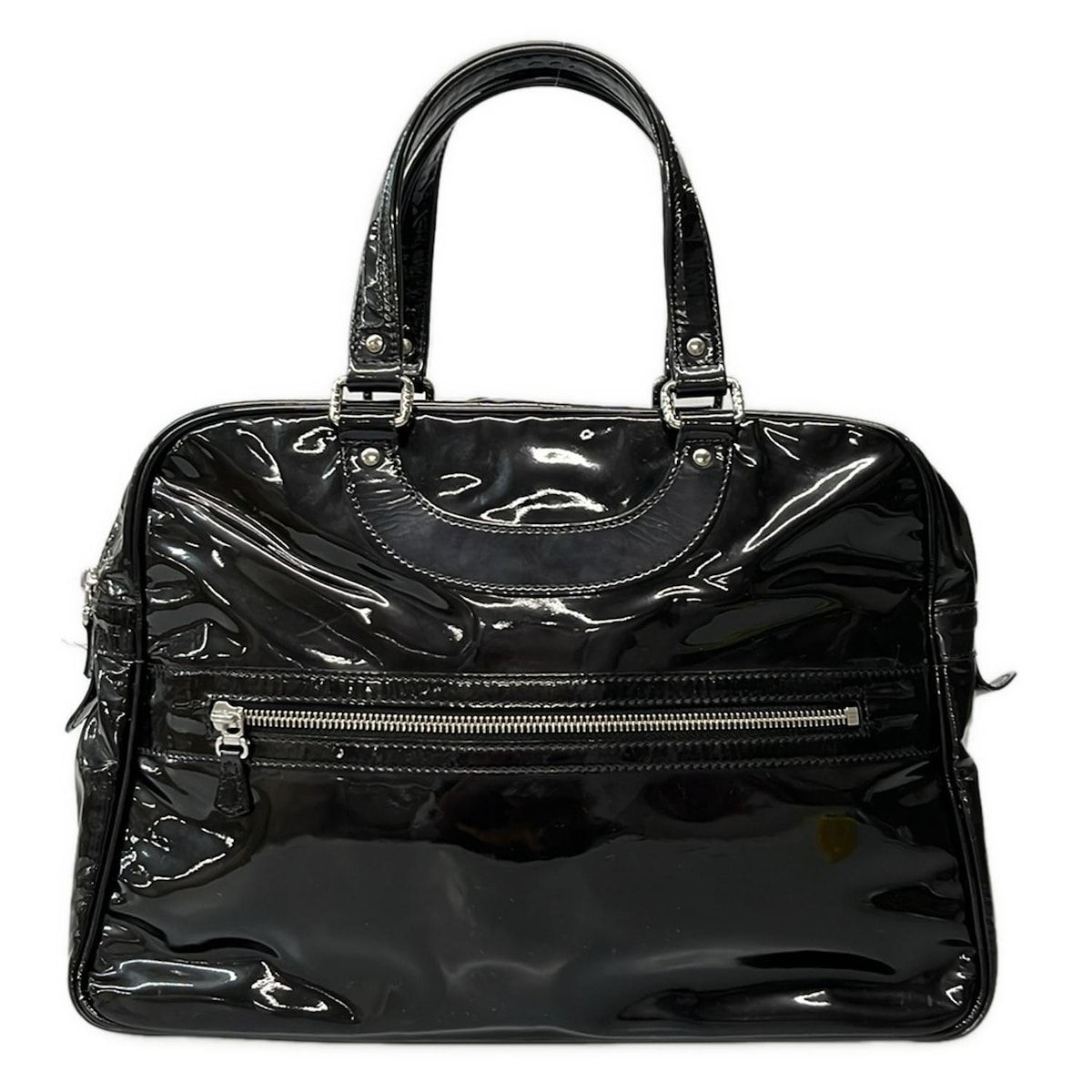 JACQUES LE CORRE(ジャックルコー) ハンドバッグ - 黒 レザー - メルカリ