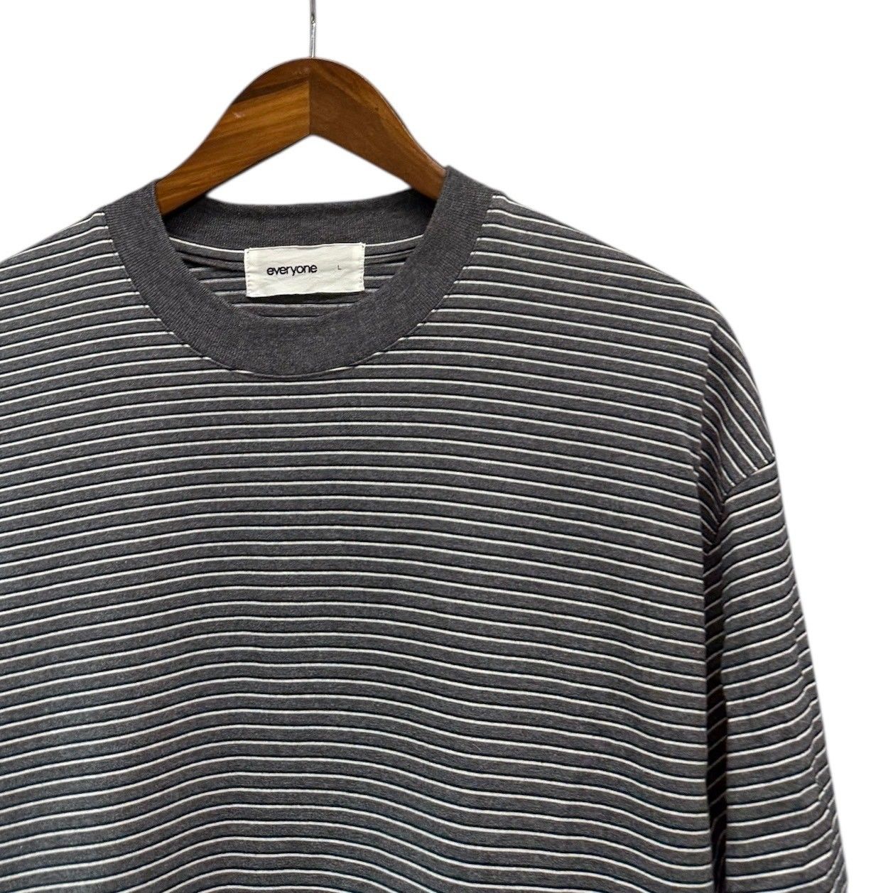 everyone エブリワン 23SS border short sleeve tee shirts ボーダー柄