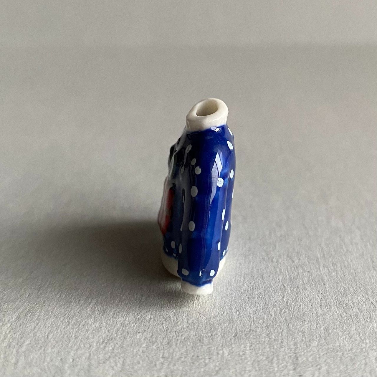 フェーブ ロボット ミニチュア陶器 フェーヴ しろくま② フランス