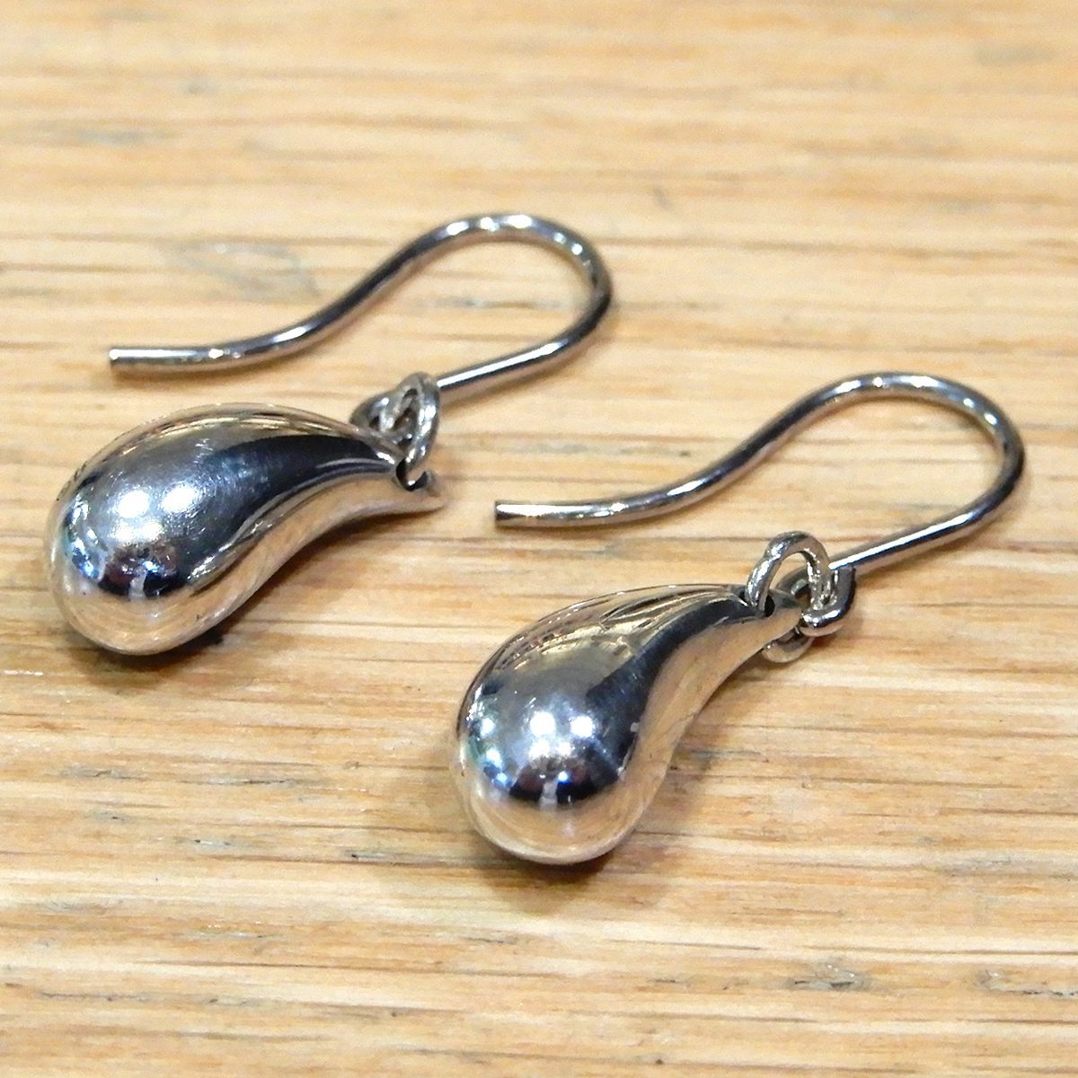 美品 ティファニー ティアドロップピアス エルサペレッテ シルバー925