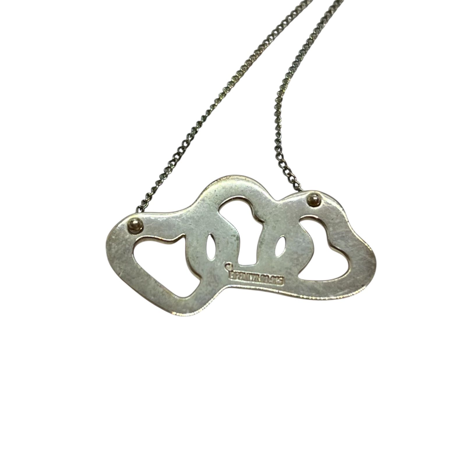 管2511-417】TIFFANY&Co. ティファニー トリプルハート ネックレス