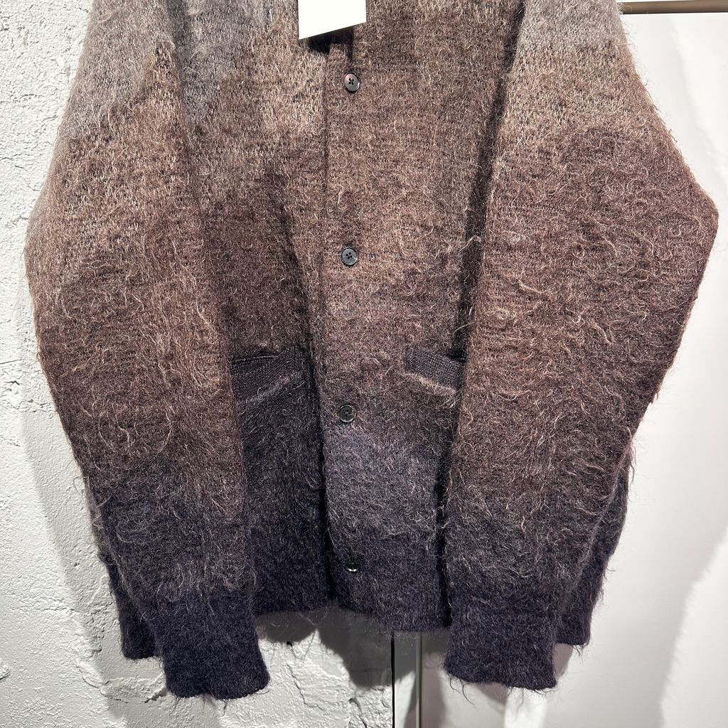 ssstein. シュタイン 25SS GRADATION MOHAIR KNIT CARDIGAN モヘア