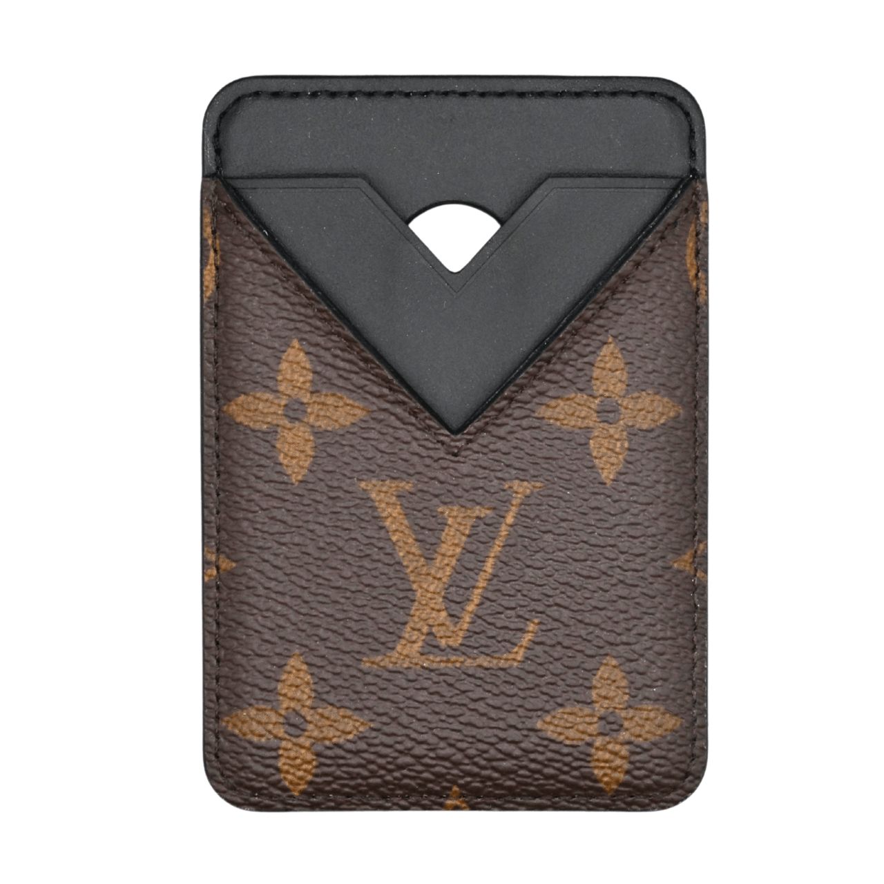 Louis Vuitton ルイヴィトン ポルトカルト マグネット マカサー スマホ M 13185 MagSafe 搭載 カードケース 23878