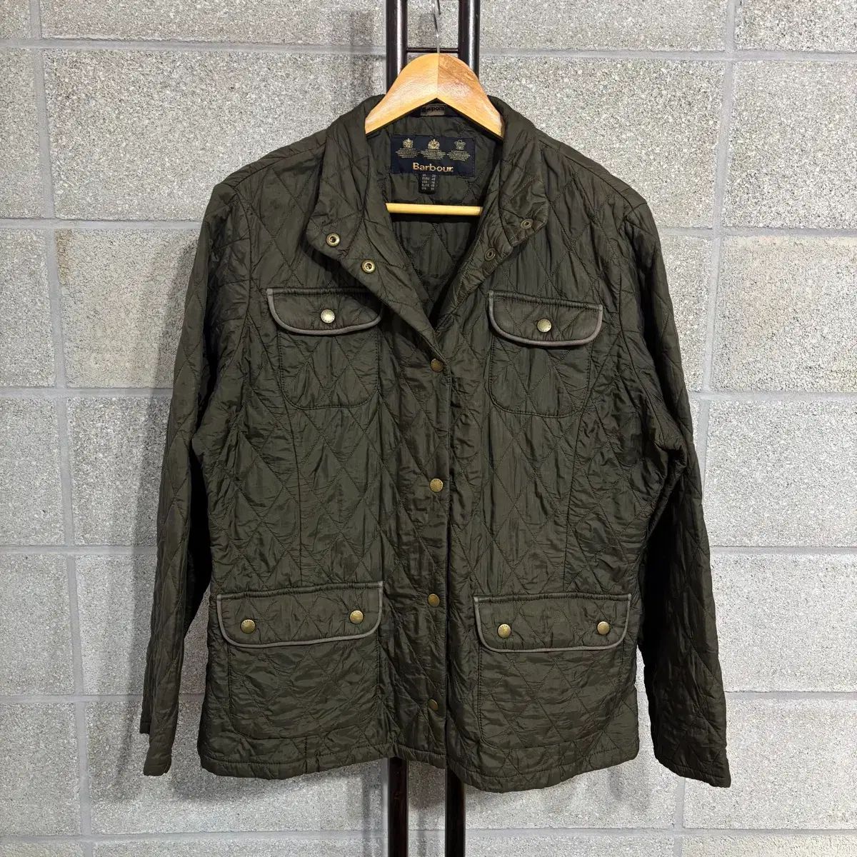BARBOUR バブアー キルティング ダウン ジャケット M-L(np297 アウター 