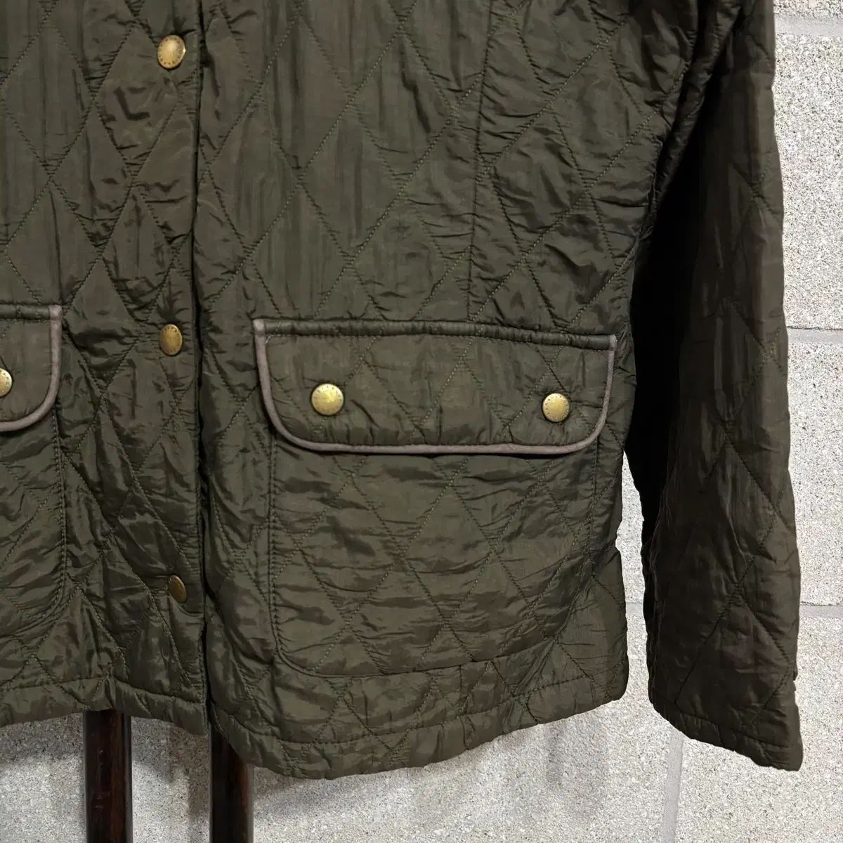 BARBOUR バブアー キルティング ダウン ジャケット M-L(np297 アウター 