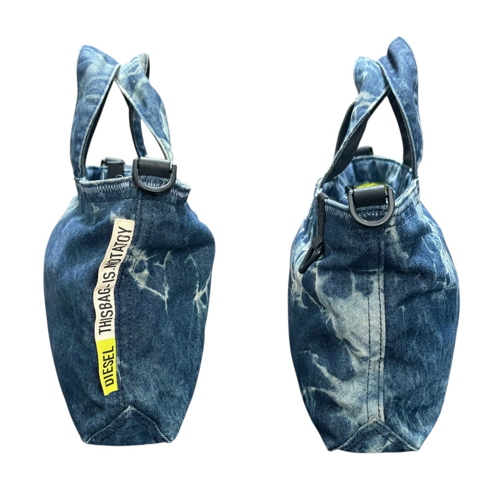 ディーゼル DIESEL デニム ハンドバッグ ショルダーバッグ 2WAY denim
