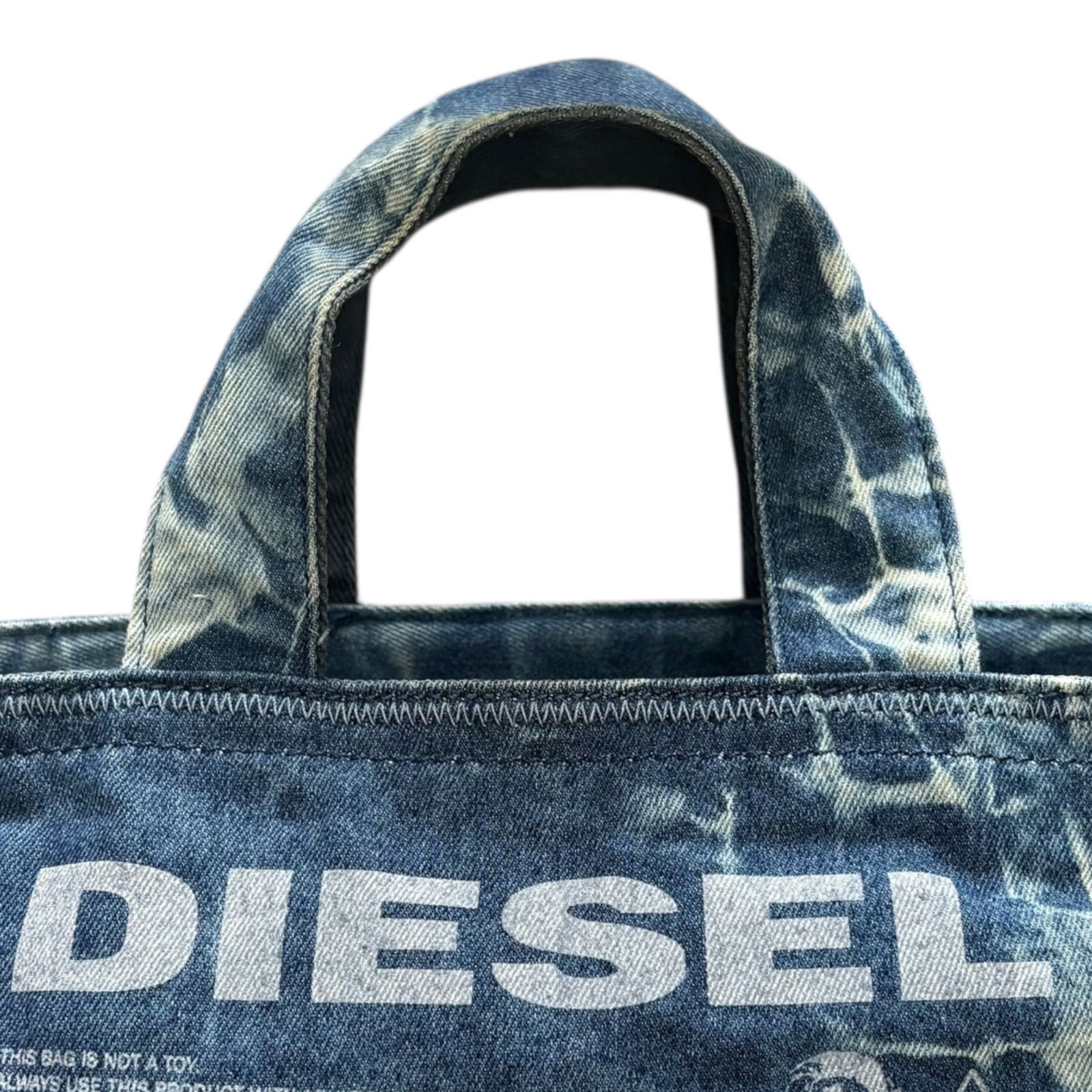 ディーゼル DIESEL デニム ハンドバッグ ショルダーバッグ 2WAY denim