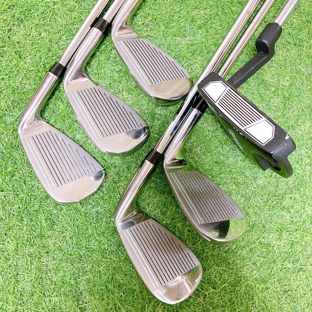 M13.レフティー初心者オススメ ゴルフクラブ 左利きメンズセット FLEX