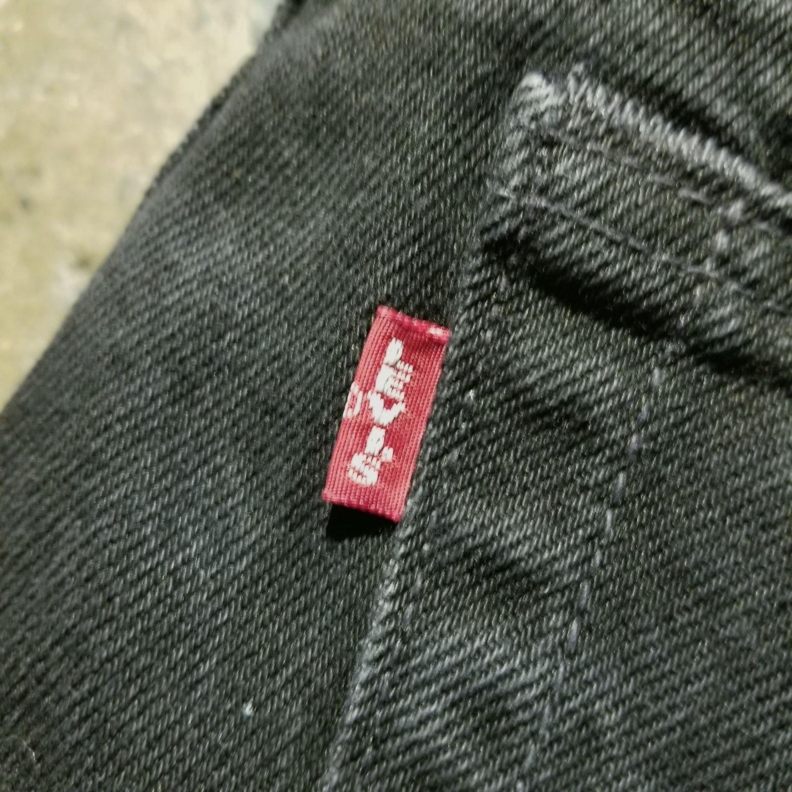 DENIM TEARS × LEVI'S 501 DT The Cotton Wreath Jean Black W32